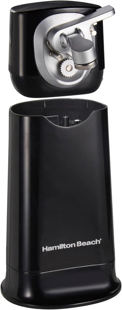 Hamilton Beach 76611 FlexCut 2-in-1 Cordless & Rechargeable Electric, Easily Standard Automatic Can Opener, Easy-Clean, With Removable Walking Cut Head