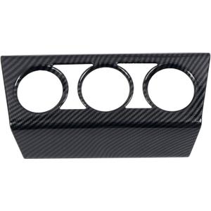 ITrims for Subaru WRX/STi 2016-2021 Car Accessories Central Control Air Conditioning AC Panel Cover Trim Inner Accessories Decoration 1PC Carbon Fiber