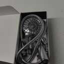 6 Spray Modes High Pressure Handheld Showerhead Set Upgraded 5 Inches Shower Head with Handheld Spray Premium Chrome Handheld Shower Head 60 Inches Stainless Steel Hose-1-Min Install