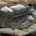 Wool Comforter Queen Size Duvet Insert All Season, Ultra-Soft Wool Duvet, Breathable Washable Comforter, Medium Weight, 100% Noiseless Cotton Shell