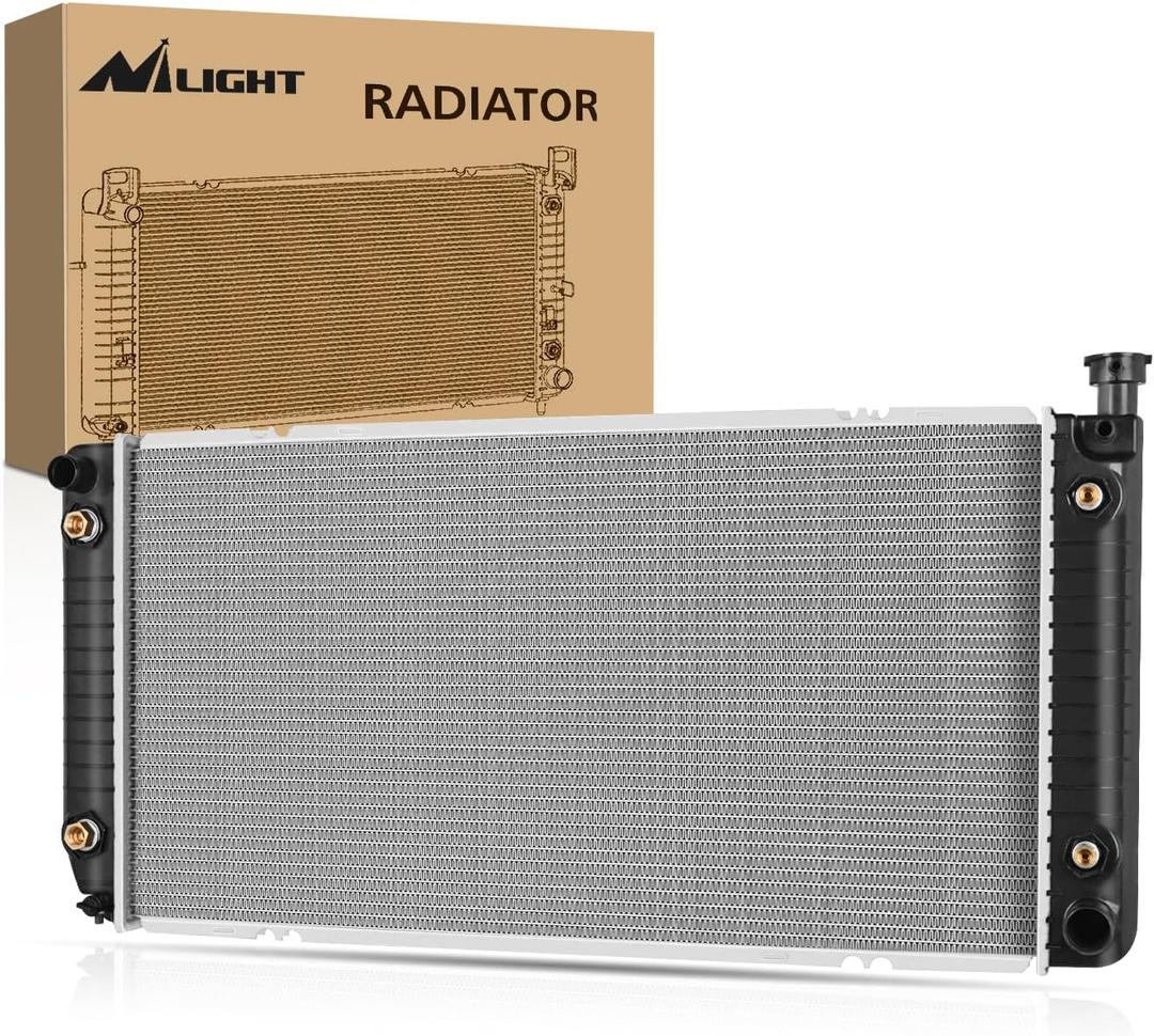 Nilight Radiator for GMC YUKON 1994 1995 1996 1997 1998 1999 2000, Chevy GMC Suburban Yukon Tahoe Pickup Escalade C1500 C2500 C3500 K1500 K2500 K3500 5.0L 5.7L V8.