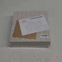 Bumusty Large Cork Board Alternative-47 x35 Felt Bulletin Board Tiles, with 30 Pushpins, 70 Adhesive Tabs, 12-Pack Slat Wall Paneling, Cork Boards for Office Push Pin Board Felt Board-Oatmeal