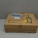 Garden Hose Holder for Outside - Upgraded Water Hose Holders with 5 Spikes & 2 Shepherds Hooks, Freestanding Hose Stand Heavy Duty Hose Hanger Hose Storage Hose Reel Rack for Outside Yard Lawn (Black)