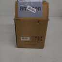 Handmade Flower Vase, 12" Tall Terracotta Vase, Green Vintage Ceramic vase, Rustic Antique Decor with 3 Handles, Wide Mouth, Matte Finish for Home Office Resto Caf Dcor