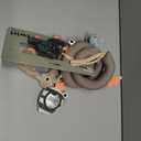 Done by Deer Car Seat Toys Hanging - Activity Spiral  Sensory Baby Toy with Mirror with Sound & Crinkle Sounds - Attachable to Cot, Carseat & Stroller - Soft & Baby-Friendly Materials (Sand/Green)