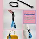 Easy Grip Poop Bag Opener - High Friction Tong & Velcro Strap