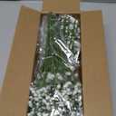 Elyum Babys Breath Artificial Flowers, 12 Pcs Long Stem Baby Breath Flowers Artificial Bulk, Real Touch White Fake Babys Breath Gypsophila for Wedding Bouquet Floral Arrangement Home Decor