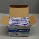 100 Pack Disposable 3ml/cc Lab Syringes with 23Ga 1 Inch Needle Luer Lock, Individually Sealed Packed