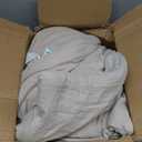 Bedsure Comforter Duvet Insert - Quilted Comforters Queen Size, All Season Duvet, GentleSoft Down Alternative Bedding, with 8 Tabs, Gifts for Women/Men, Beige, Queen 88 x 88 Inches