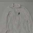 Calvin Klein Men's Dress Shirts Slim Fit Non Iron Solid (18" Neck 34"-35" Sleeve, White)