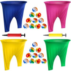 Granny Pants Yard Game Sets,4PCS Granny Pants Family Party Outdoor Games with Bouncy Balls for Adults and Kids,The Family Reunion Ultimate Backyard Party Games