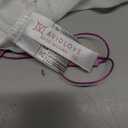 Avidlove Mesh Top Women Rhinestone Sheer Tops for Women Long Sleeve See Through Shirt Mock Neck Tee Blouses XS (White)