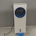 Windowless Air Conditioner, 32" Bladeless Evaporative Air Cooler with 4 Modes & 3 Speeds, 3L Tank for 24H Cooling, 25FT Remote, 8H Timer, Portable Swamp Cooler Air Conditioner No Window Needed