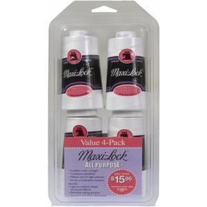 Maxi-Lock All Purpose Value Pack 4/Pkg-White