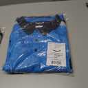 LULY YANG DSP Men's Active Polo - Long Sleeve (Blue) 5X