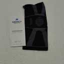 NEENCA Professional Knee Brace for Pain Relief, Medical Knee Compression Sleeve, Knee Support with Horizontal Knit Tech for Meniscus Tear, ACL, Arthritis, Joint Pain, Runner, Workout- FSA/HSA APPROVED (Large, Upgraded Version - Black Gray)