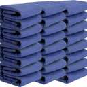 Packing & Moving Blanket - 80" x 72" 40 lb/dz - Professional Quilted Shipping Thick Furniture Pad (Blue 12 Pack)