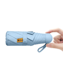 BAODINI Travel Mini Umbrella for Purse With Case-Small Compact UV Umbrella Protection Sun-Lightweight Tiny Pocket umbrella a with Case for Women, Girls