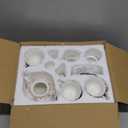 Fanquare Vintage Porcelain Tea Set for Women Tea Party, Cup and Saucer Set for 6, Wedding Floral Teapot Set for Adults, Pink Rose