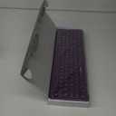 seenda Rechargeable Wireless Keyboard Mouse Combo Full Size Cordless Keyboard & Mouse Sets with Build-in Lithium Battery Ultra Thin Quiet Keyboard Mice (Purple)