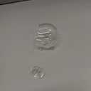 Hiceeden 6 Pcs Aquatic Plant Holder, Glass Aquarium Plant Pot with Suction Cup, Red Worm Cups Fish Feeder for Fish Tank Aquascape Decoration