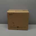 funest Bathroom Trash Can, 3.3 Gallon Slim Trash Can with Lid, Adsorption Garbage Can with Press-Top Lid, Small White Narrow Plastic Trash Bin for Bathroom, Office, Bedroom, Living Room