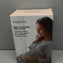 Maternity Pillow for Pregnant Women,57 Inch G-Shape Pregnancy Pillows for Side Sleeping, Relieves Back Pain, Leg & Belly Support, Comfort for Sleeping - Removable Velvet Cover (Blue)