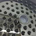 MakeFit Dual Handheld Shower Head Combo, 2-in-1 Rain Shower Heads System 8 Inch Rainfall Shower Head and 10 Modes High Pressure Hand Held Showerhead with Built-in Power Wash (Chrome)