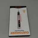 Customizer Engraving Pen (Formerly Culiau): Ultimate Cordless Portable Tool for Artists & DIYers - Engrave 50+ Surfaces - Beginner Friendly - Rechargeable - Free 30 Bits & Mastery Guide