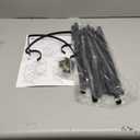 2-Tier-Vinyl-Record-Storage-Holder With Dividers, 200 LPs Albums Storage Rack Shelf, Steel Music Records Display Shelf Organizer For Book, Magazine, Files