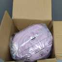 Bedsure GentleSoft Fleece Blankets Queen Size Lilac Lavender - Bed Blanket Soft Lightweight Plush Fuzzy Cozy Luxury Microfiber, 90x90 inches