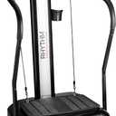 Lifepro Rhythm Vibration Plate Exercise Machine Whole Body Vibration Platform Machine for Lymphatic Drainage with Handles, 99 Speeds & Heart Rate Monitor Standing Vibrating Platform for Home Gym