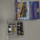 MasterPieces The Polar Express Train Wooden Engine and Caboose Set, Officially Licensed Collector Edition with Magnetic Connection, Compatible with 1 Inch Tracks, Polar Express Train Toy Display