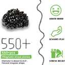 550pcs Fidget Toys Adults Sensory Toys Desk Fidgets Toys for Office Stress/Anxiety Relief (550 PCS)