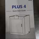 QIDI PLUS4 3D Printer, Max 600mm/s High-Speed Printing, 65 Chamber Heat, Fully Auto Leveling, 370C Direct Extruder with Integrated Nozzle, Support PPS-CF Filaments, Large Print Size 12"x12"x11"