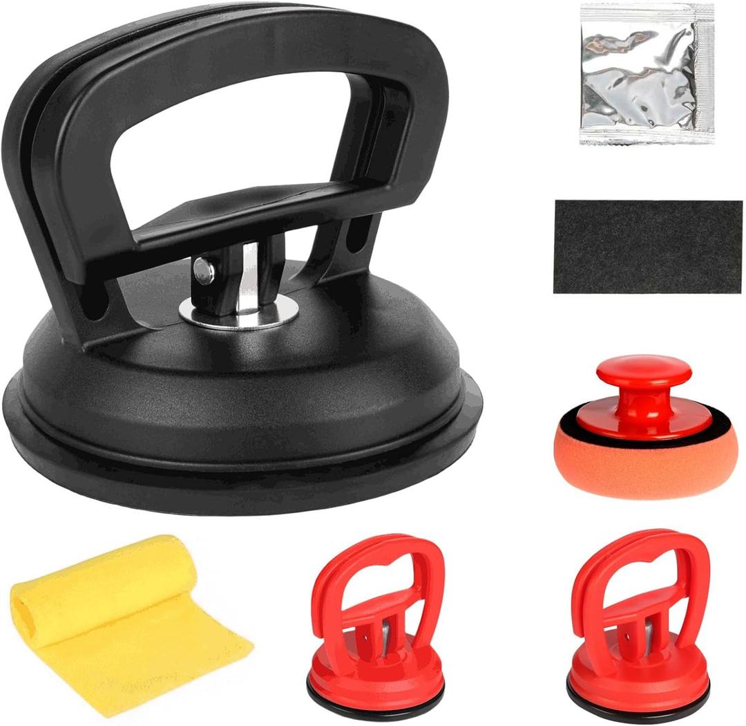 Dent Puller, 3 Pack Car Dent Puller, Dent Repair Suction Cups, Auto Body Dent Remover Tool for Car, Objects Moving