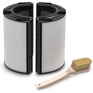 360 Combi 2 in 1 HEPA + Carbon Air Purifier Filter Replacement for Dyson HP10 HP07 TP10 TP09 TP07 TP06 TP04 TP4A HP04 HP06 HP09 HP4B PH01 PH02 PH03 PH04 PH3A DP04 Pure Cool Hot Humidify Fan,1 Pack