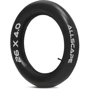 HEB - Heavy Duty Bike Tube for Ebike Tires - Puncture Resistant Inner Tube for 20x4 / 26x4 Bike Tire, Fat Tire Tube, MTB, 20 inch x 4.0 inch and 26 inch x 4.0 inch Bike Tubes