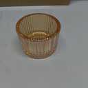 24 pcs Tealight Gold Candle Holders, Votive Tea Light Candle Holder Glass for Gold Centerpieces Wedding Table Decor, Party Supplies, Home Decor