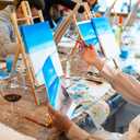 Canvas for Painting 11x14 Inch, 8 Pack Canvas Boards for Painting, 100% Cotton Blank Painting Canvas Oil Acrylic Watercolor Pouring Paint for Kids, Beginners, Artists