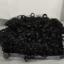 Afro Wig Men 70s Disco Costume Wig With Glasses Necklace Mustache and Wig Cap Natural Fluffy Short Black Curly Synthetic hair Wig for Halloween Christmas Cosplay Party