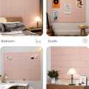 Fluxynara Large Felt Bulletin Board 48" x 36" Cork Board Alternative-12 Pack with 70 Safe Removable Adhesive Tabs, Cork Boards for Walls Cork Board for Home Office Classroom Pin Board-Pink