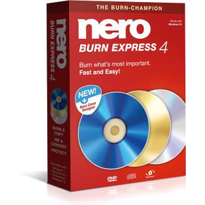 Nero Burn Express 4 | Burn CD DVD Bluray | Copy | Rip | Convert | Backup | Protect | 1 PC | Windows 10 / 8 / 7