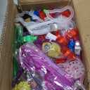 Party Supplies, Glow in the Dark Party Favors for Adults Kids, 27 Carnival Accessories, 56 LED Light Up Toys Bulk, 100 Glow Sticks Party Pack, Neon Party Supplies & Decorations