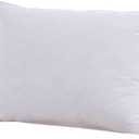 Goose Down Feather Pillows Hotel Collection Bed Pillow for Sleeping,100% Cotton Fabric, Good for Side and Back Stomach Sleeper Standard Size (1 Pack, White) (Standard (Pack of 1))