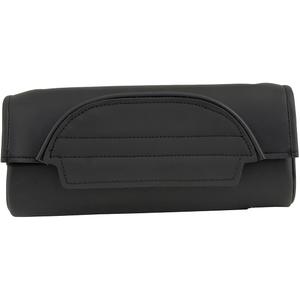 Milwaukee Leather SH621 Black PVC Motorcycle Tool Bag with Self FastenerClosure - One Size