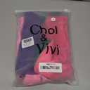 Chol&Vivi Plain Dog Shirt, 4pcs Blank Cotton Shirts Fit for Extra Small to Extra Large Size Dogs, Sleeveless Apparel Soft and Lightweight, Tank Top for All Breeds, Blue/Purple/Pink/Rose Red, Large (L (19" Chest))