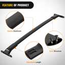 Nilight Roof Rack Cross Bars Fit for Ford Escape KUGA 2013 2014 2015 2016 2017 2018 2019 with Side Rails, Adjustable Aluminum Car Crossbars for Cargo Carrier Luggage Bike Kayak Rooftop Tent Snowboard
