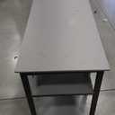  Computer Home Office Desk With Storage Shelves On Left