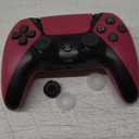 for PS5 Controller,Wireless Remote Compatible with Playstation 5,PS4,PC,Supports 6-Axis Gyroscope,Turbo,Button Remapping,Vibration, Ergonomic Design,Type-C Fast Charging,3.5mm Audio Jack,Speaker(Red)